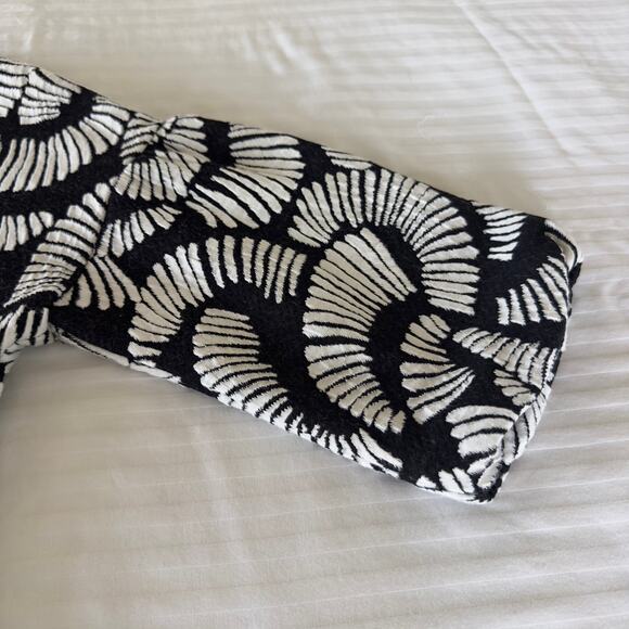 Maeve by Anthropologie Abstract Graphic Print Dress Small Artsy Boho Mod Small - Picture 5 of 8